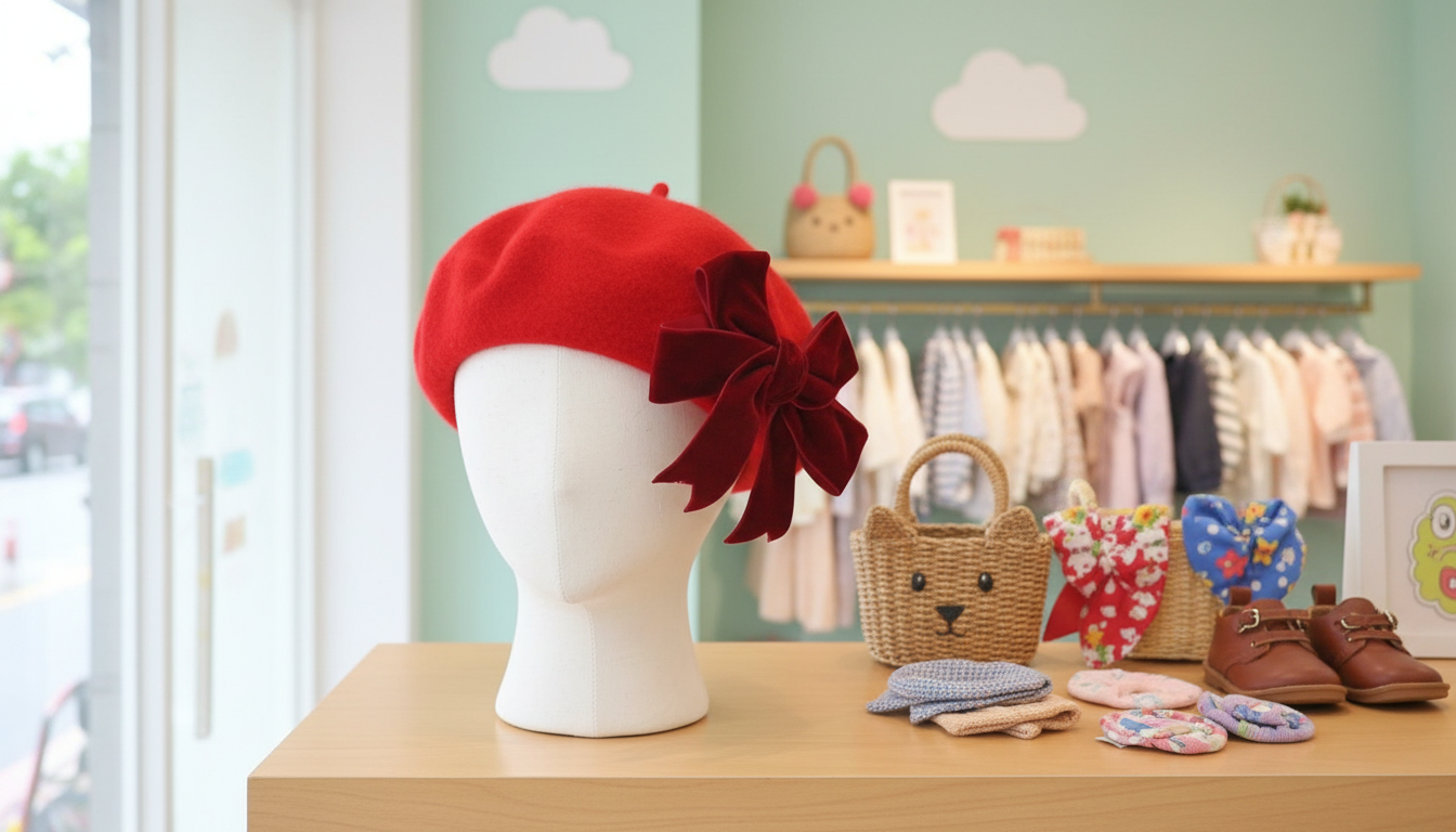 Béret en laine pour enfants