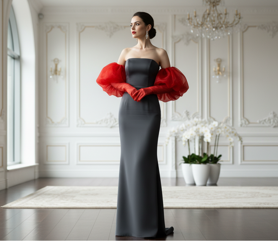 Gants de fête  2-en-1 - La boutique son altesse