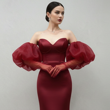 Gants de fête  2-en-1 - La boutique son altesse