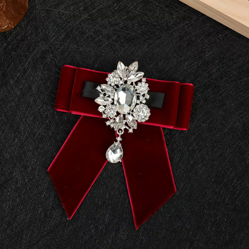 Noeud papillon en velours - La boutique son altesse