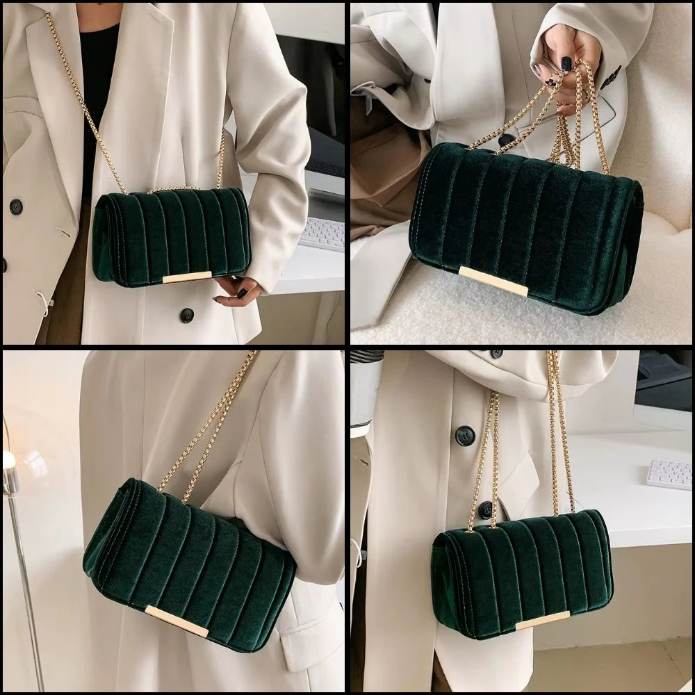 Sac à main velours - La boutique son altesse