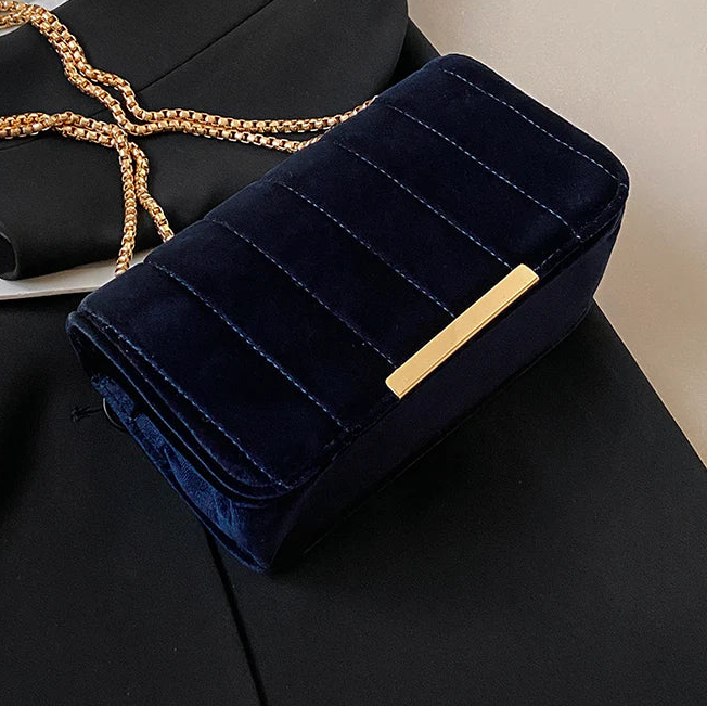 Sac à main velours - La boutique son altesse