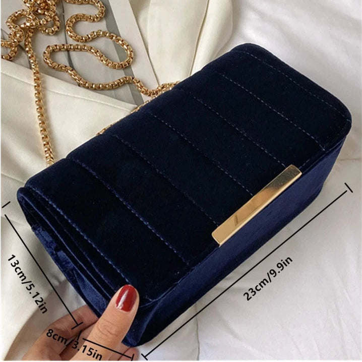 Sac à main velours - La boutique son altesse