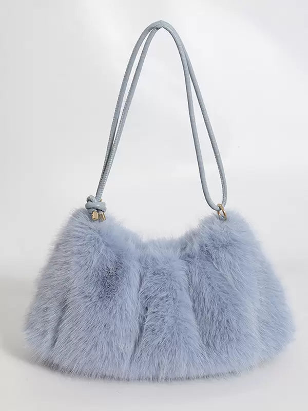 Sac tendance en fausse fourrure pour femmes