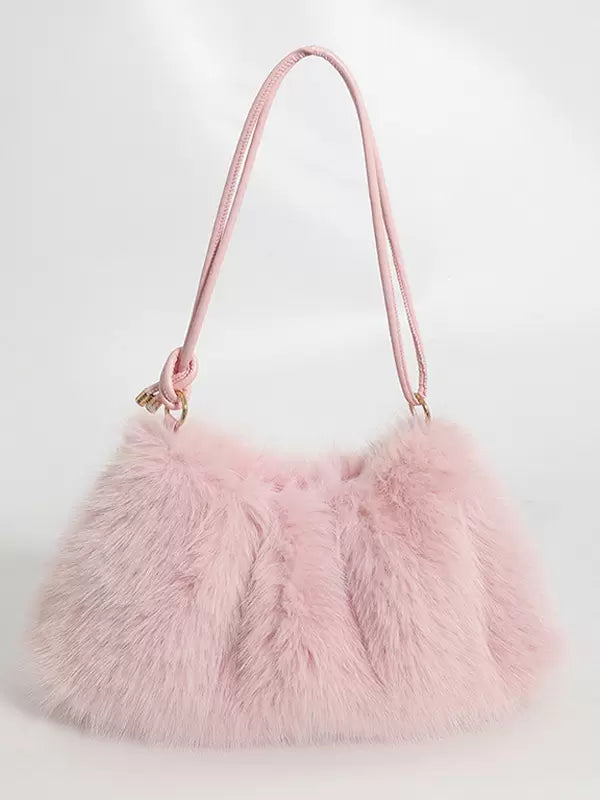 Sac tendance en fausse fourrure pour femmes