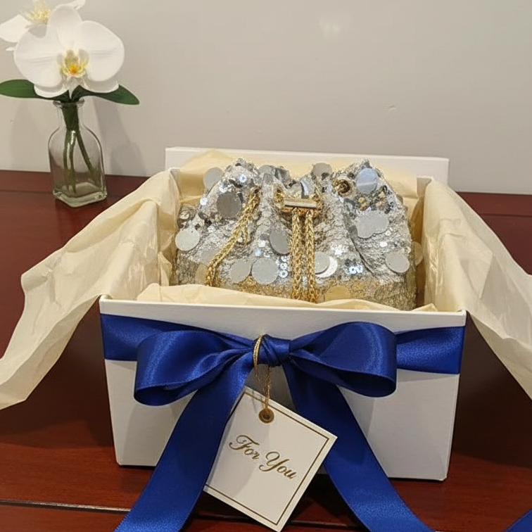 Sac à main à sequins