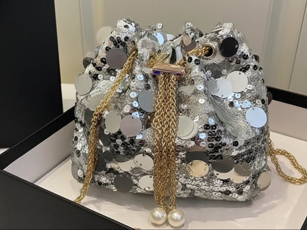 Sac à main à sequins