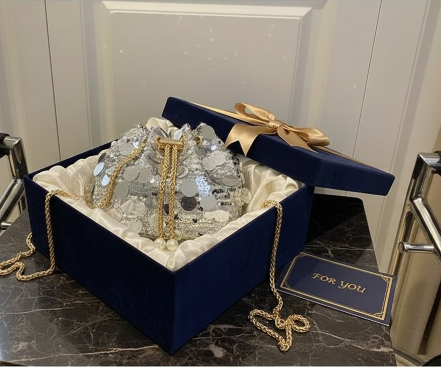 Sac à main à sequins