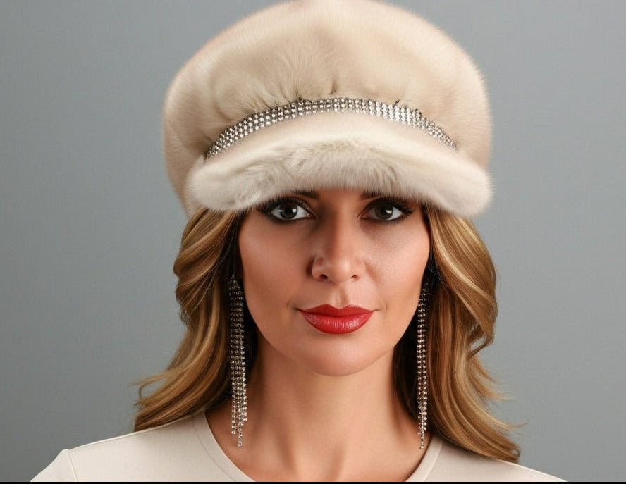 Casquette en fausse fourrure - La boutique son altesse