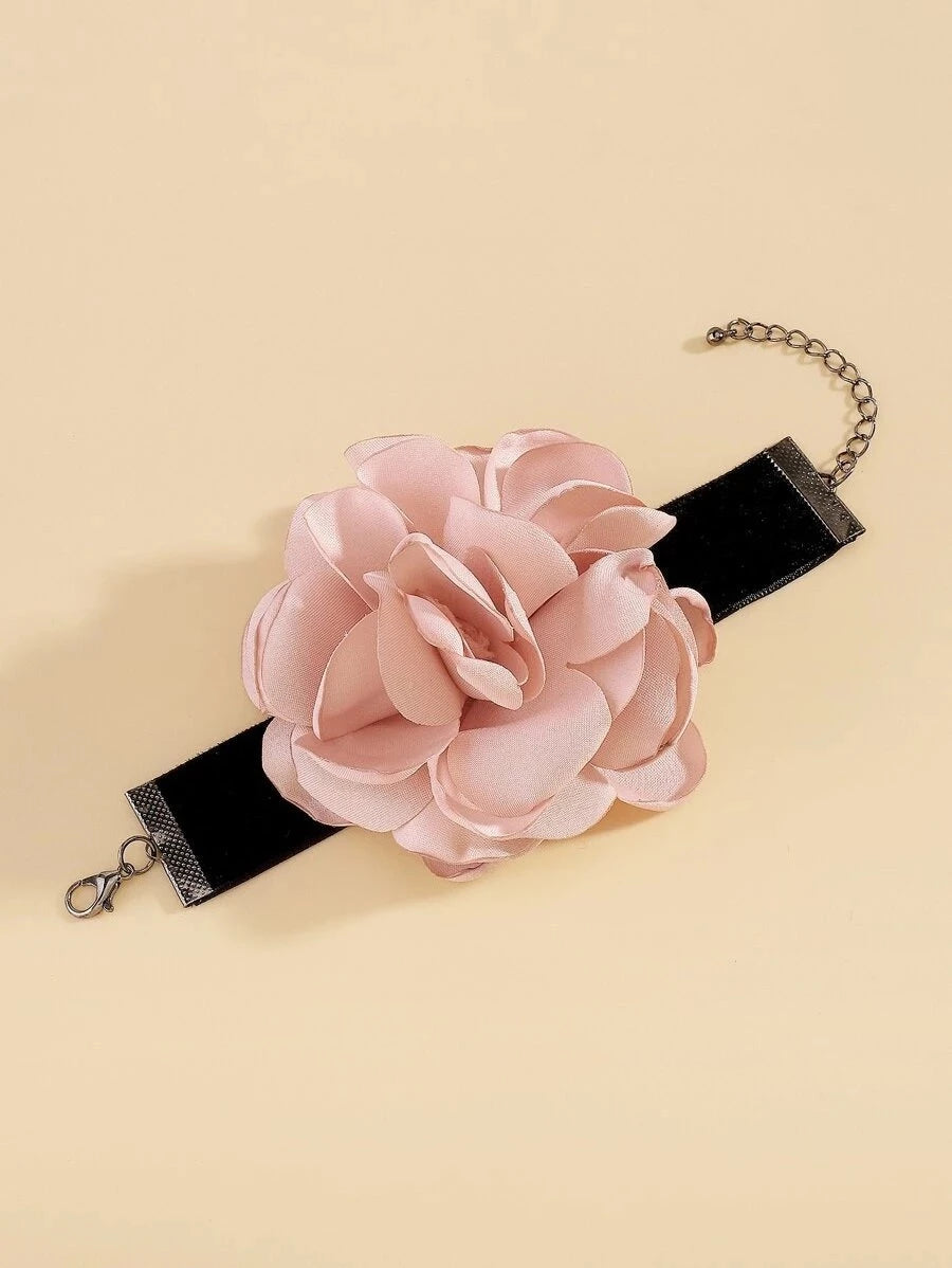 Collier fleur ou bracelet fleur